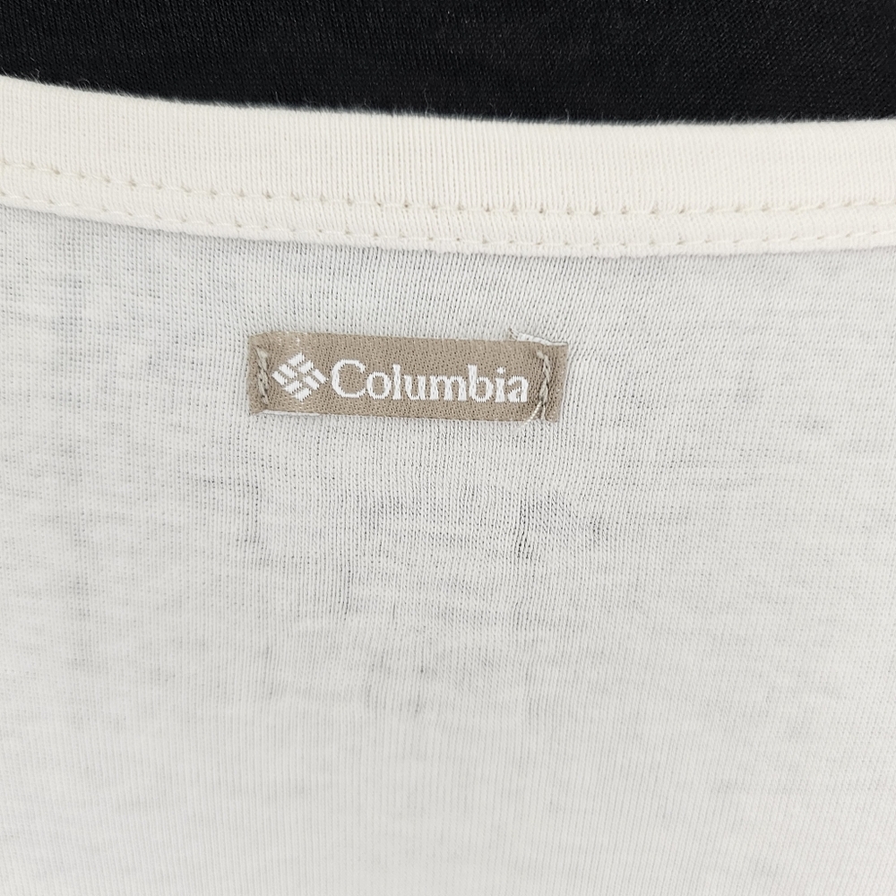 Columbia 3/4 Sleeve Embroidered Top Women's Size Medium - Picture 6 of 8